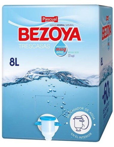 AGUA BEZOYA BAKING CAJA+GRIFO 8L.