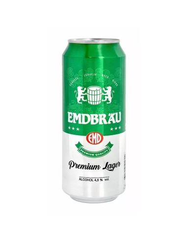 CERVEZA EMDBRAU BOTE 500ML.