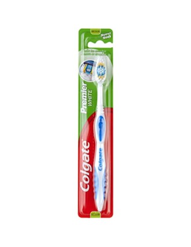 CEPILLO DENTAL COLGATE PREMIER WHITE MEDIO 1U.