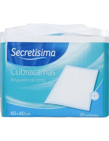 CUBRECAMAS SECRETISIMA 60X60 20 UND.