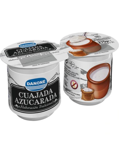 DANONE CUAJADA AZUCARADA PACK-2