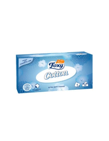 PAÑUELOS FOXY SENS CAJA 90U.