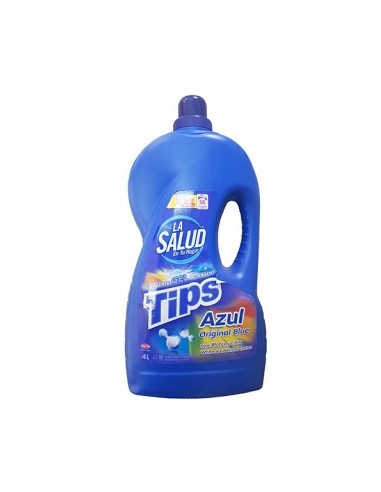 DETERGENTE LIQUIDO LA SALUD GEL AZUL 4L.