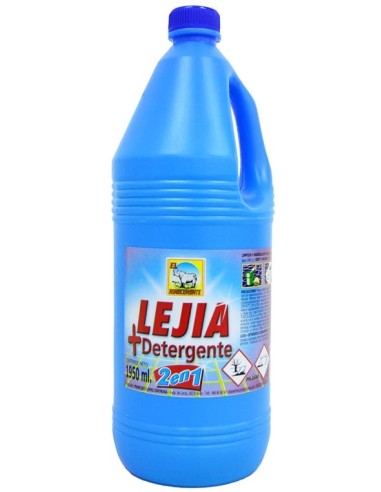 LEJIA+DETERGENTE AZUL EL RINOCERONTE 1,950L.