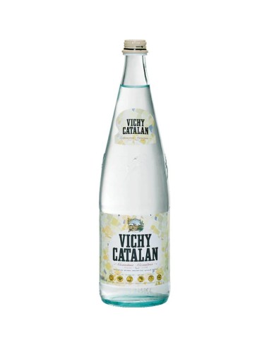 AGUA VICHY BOTELLA CRISTAL 1L.