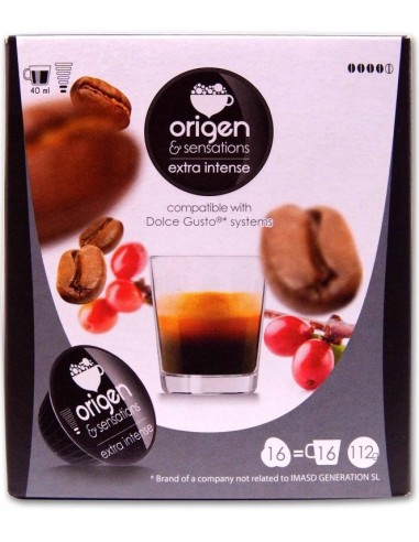 CAFE ORIGEN EXTRA INTENSO 10 CAPSULAS (D.GUSTO)