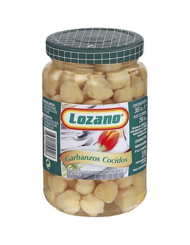 GARBANZOS LOZANO TARRO 360GR.