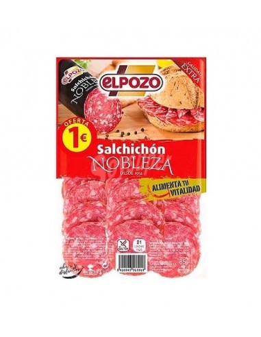 EL POZO SALCHICHON EXTRA LONCHAS 65GR.