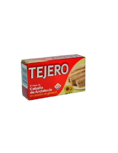 FILETES DE CABALLA TEJERO ACEITE VEGETAL 180GR.