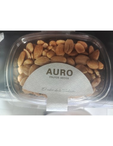 AURO ALMENDRAS FRITAS TARRINA 200GR.