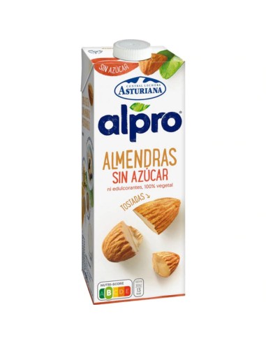 ASTURIANA LECHE DE ALMENDRAS SIN AZUCAR BRIK 1L.