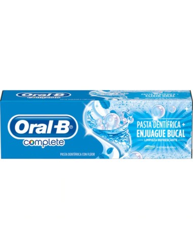 DENTRIFICO ORAL-B COMPLETE ENJUAGUE BUCAL 75ML.