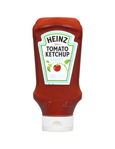 KETCHUP HEINZ BOCABAJO 50% AZUCAR 550GR.